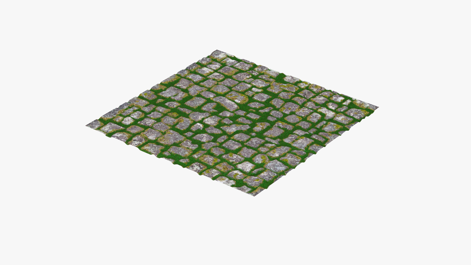 3D Alley Pavement Sample Pattern - TurboSquid 2273615