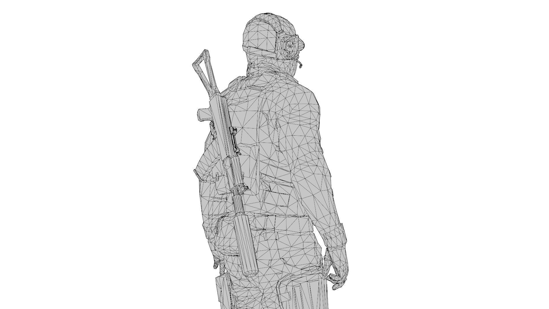 3D Splinter Cell Krestrel Model - TurboSquid 2367581