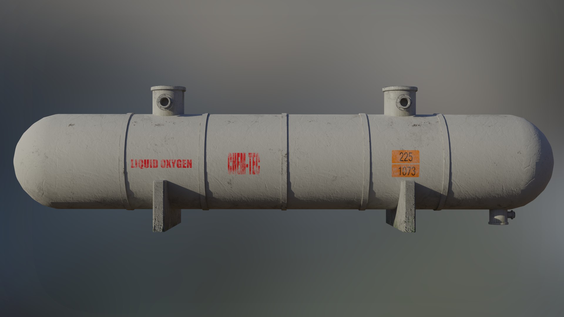3D Industrial Liquid Oxygen Storage Tank Model - TurboSquid 1806820