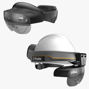 3D Trimble XR10 and  Microsoft HoloLens 2