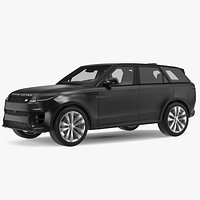 2023 Range Rover Sport Black Simplified