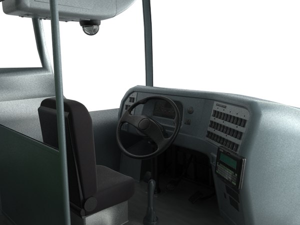 iluminated bus 3d max