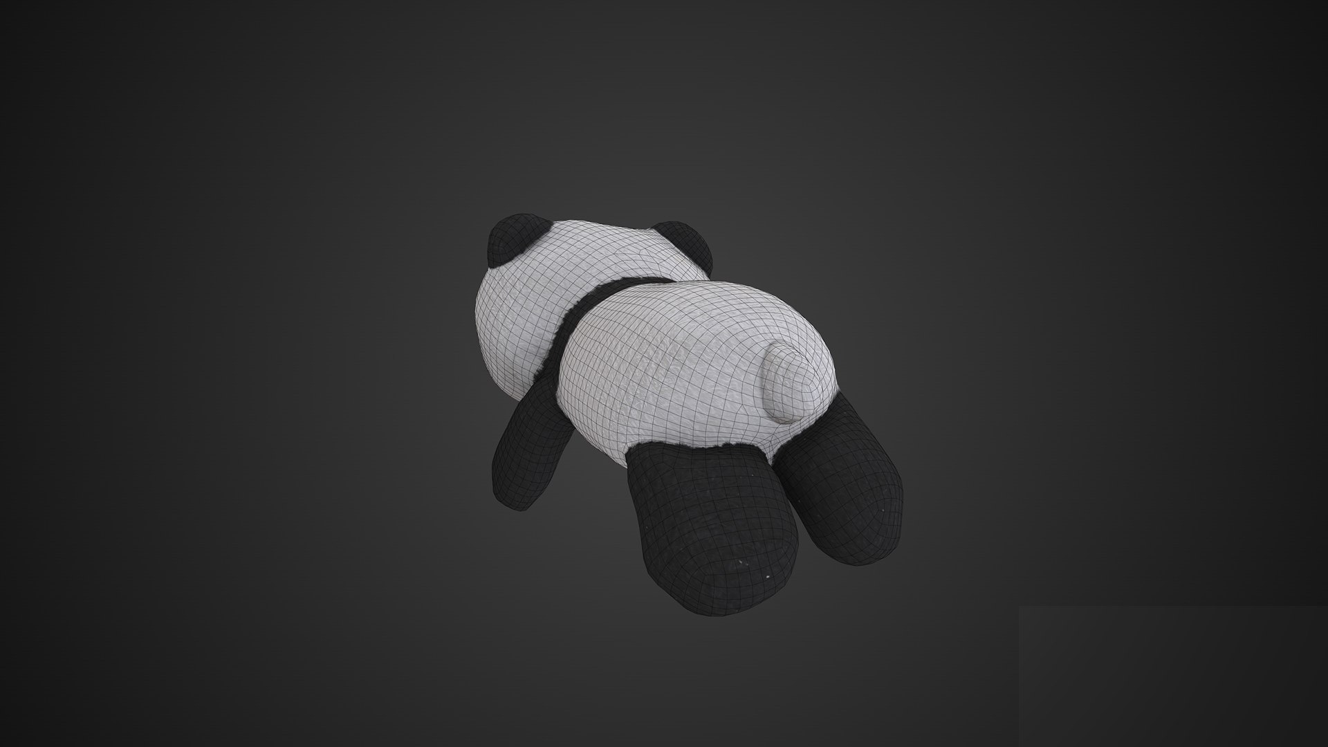 Game Ready Panda Doll 3D Model - TurboSquid 2082638