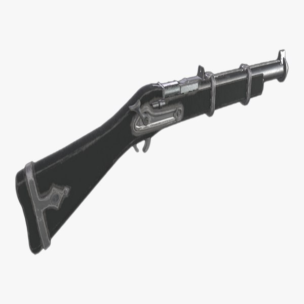 Rifle Fremy SpeedDraw - Rokka - Brave of the Six Flowers Free 3D Model in  Assault Rifles 3DExport