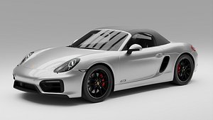 porsche boxster gts 3D model