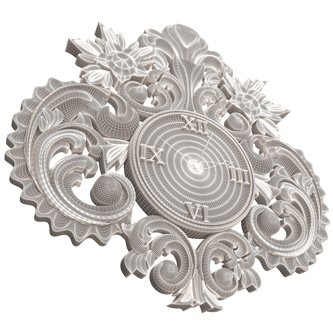 Classic Wall Clock 3D model - TurboSquid 1823732