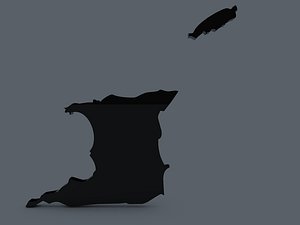 trinidad tobago 3D model