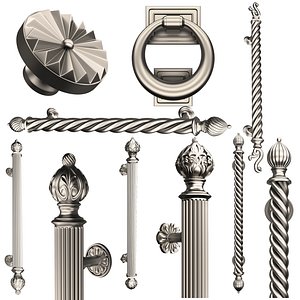 Classic Door Handle Chrome Collection