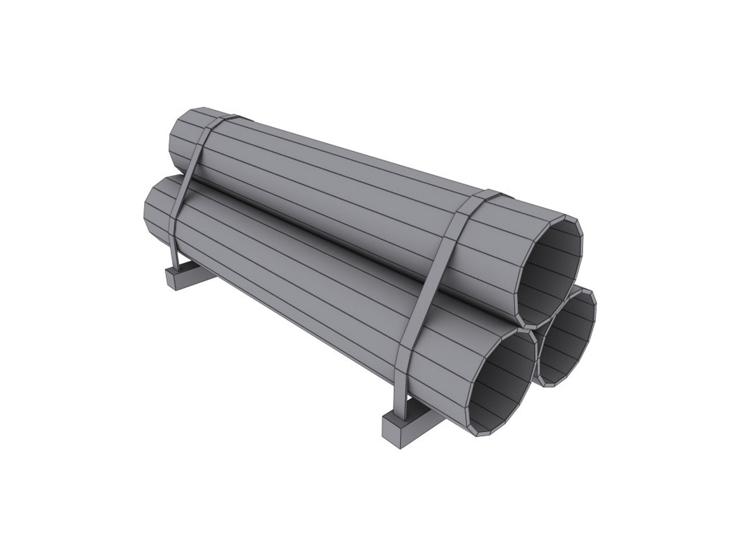 Pipe Barrier 3d Max