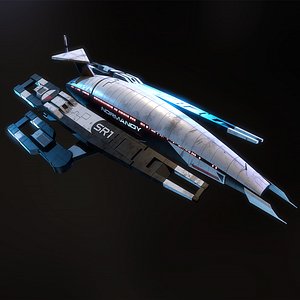 3D model SR1 Normandy Mass Effect