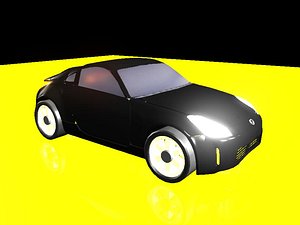 3d model nissan 350z