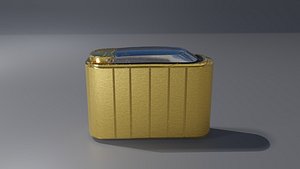 3D Gold lighter