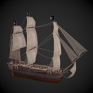 3D Galleon Ship
