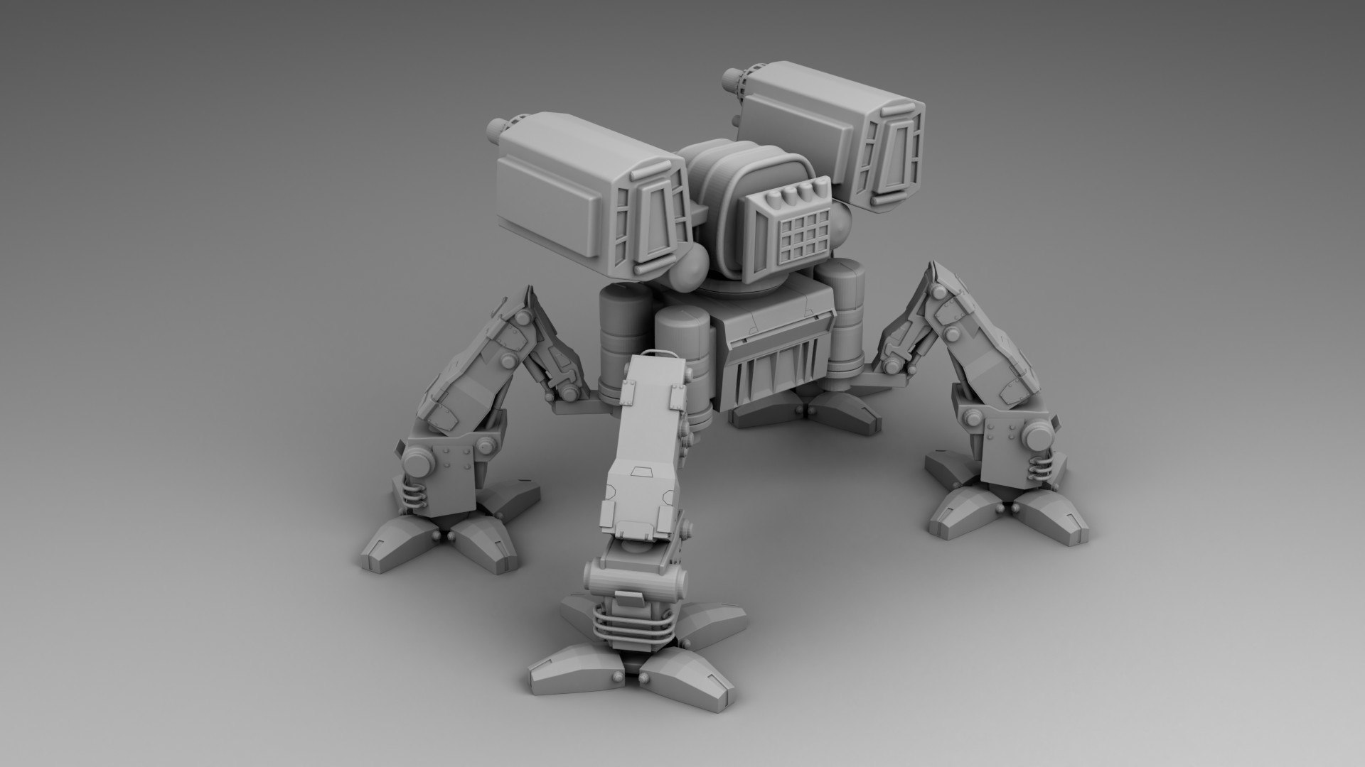 Robot killer 3D model - TurboSquid 1668202