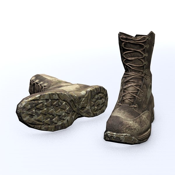 3D Soldier Combat Boots Danner TurboSquid 755737