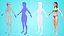 Aline - Female Base Mesh - Cartoon Character