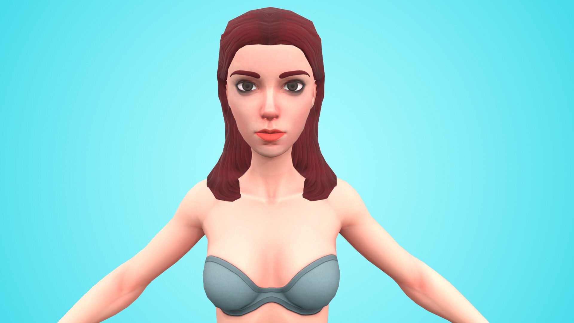 Aline - Female Base Mesh - Cartoon Character 3D model https://p.turbosquid.com/ts-thumb/Rw/vyCZ8F/Eq/stylizedbasemeshaline3/jpg/1687621799/1920x1080/fit_q87/dcb447c51cdd31d35fdb18cc21182b9f867453e8/stylizedbasemeshaline3.jpg
