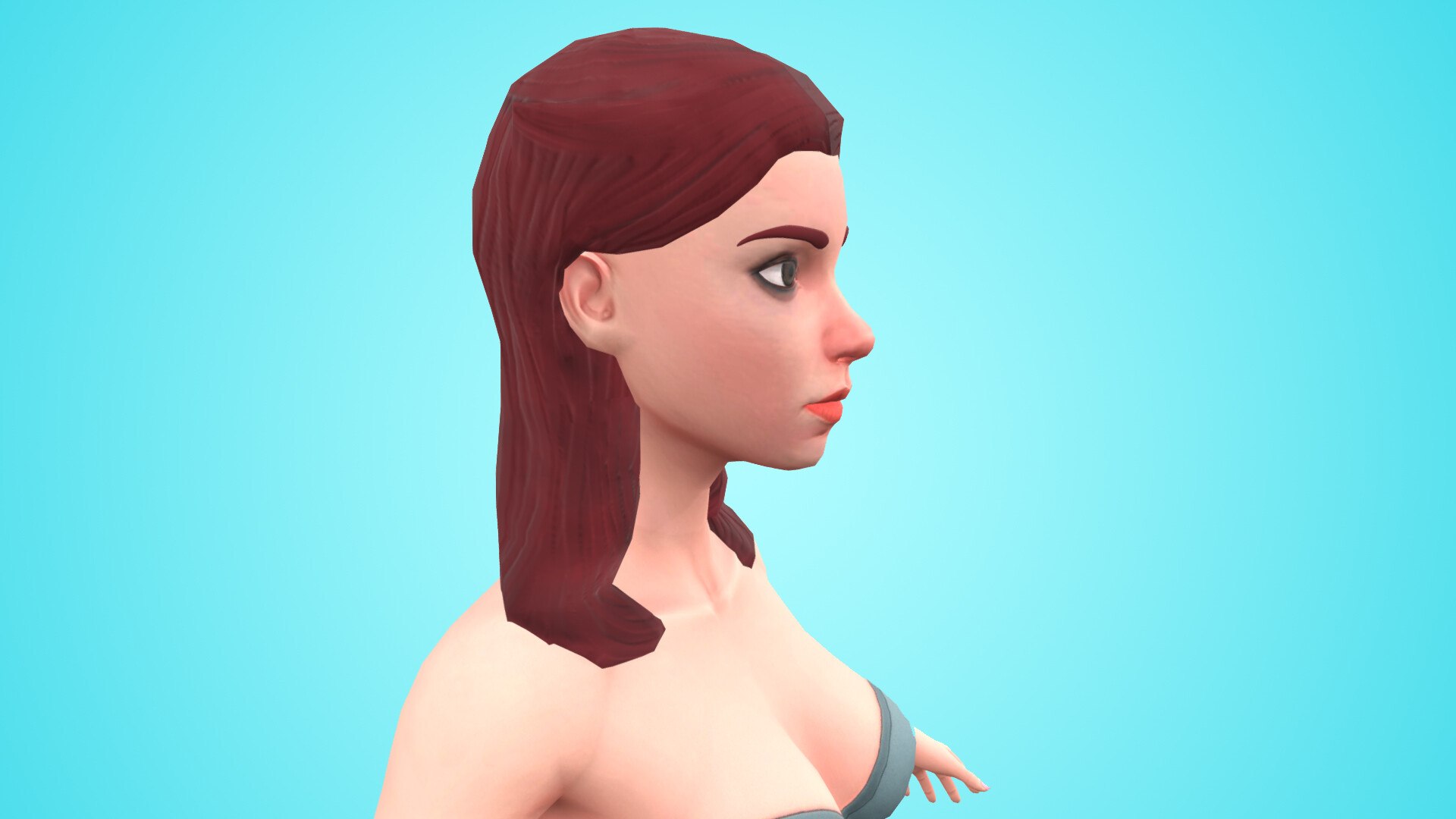 Aline - Female Base Mesh - Cartoon Character 3D model https://p.turbosquid.com/ts-thumb/Rw/vyCZ8F/Ui/stylizedbasemeshaline4/jpg/1687621798/1920x1080/fit_q87/0e253efa014c65a344038fc758d518726cb7d397/stylizedbasemeshaline4.jpg
