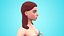 Aline - Female Base Mesh - Cartoon Character