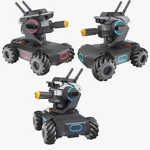 Collection DJI RoboMaster S1 Rigged