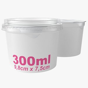 plastic container 3D model