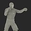 Afroamericano Boxer 2 Pose 3 modelo 3D