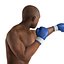 Afroamericano Boxer 2 Pose 3 modelo 3D