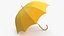 Open Umbrella Yellow