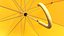 Open Umbrella Yellow