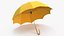Open Umbrella Yellow