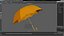 Open Umbrella Yellow