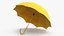 Open Umbrella Yellow