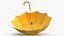 Open Umbrella Yellow