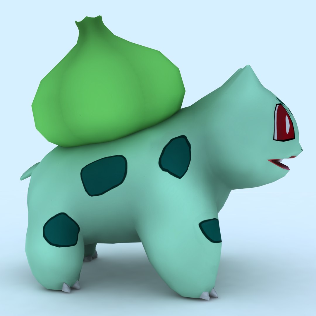 Bulbasaur Games 3d Model