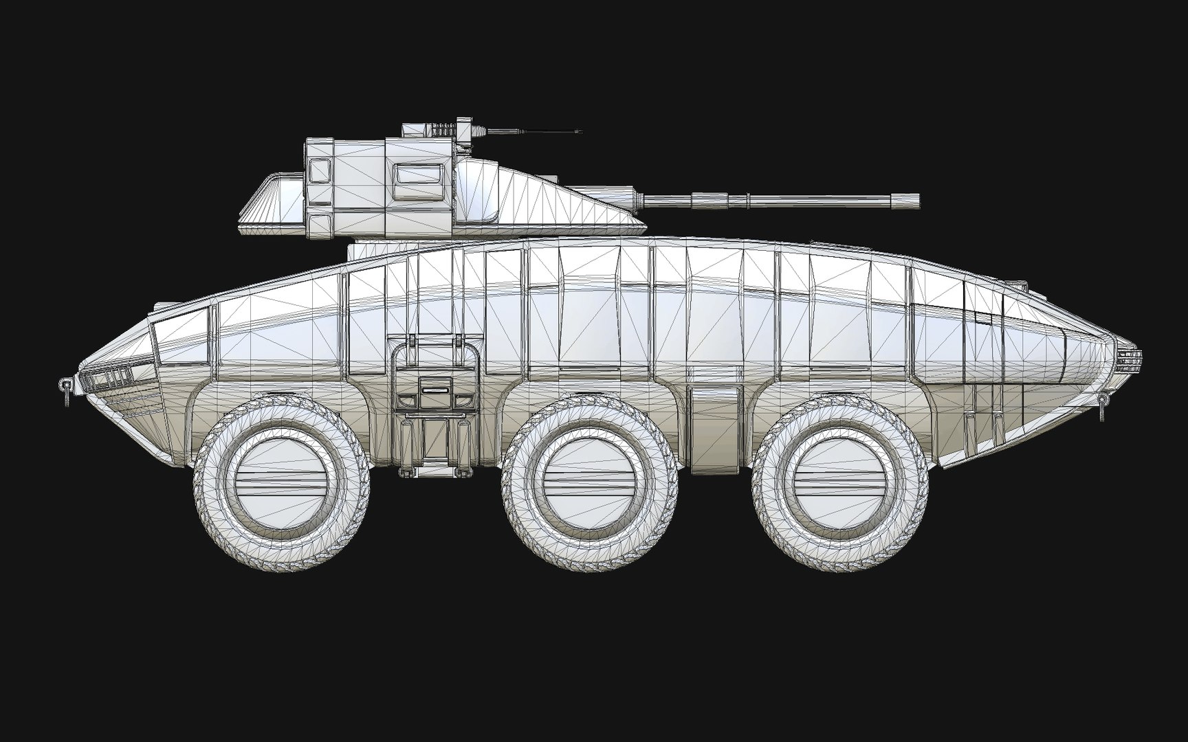 3D Model Atlas Heavy APC - TurboSquid 1868646