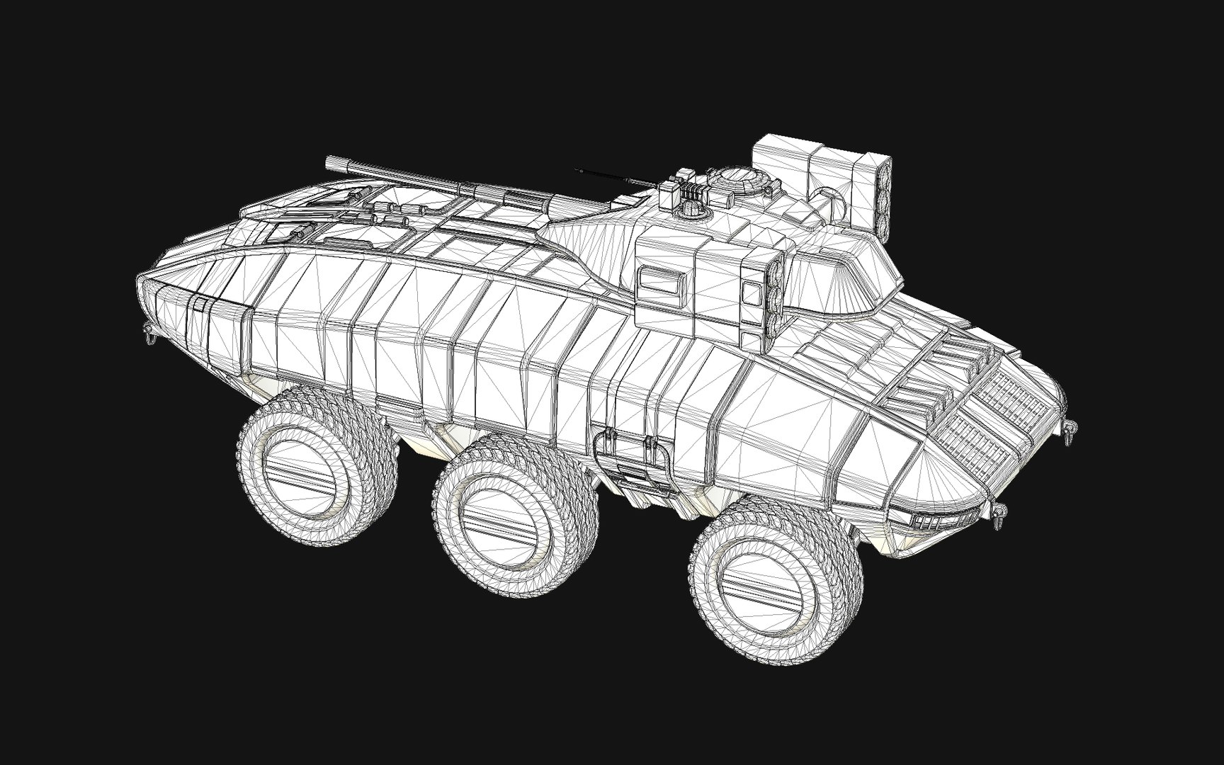 3D Model Atlas Heavy APC - TurboSquid 1868646