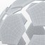Soccerball split D yellow