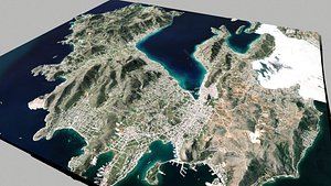 Salamis Island Greece 3D model