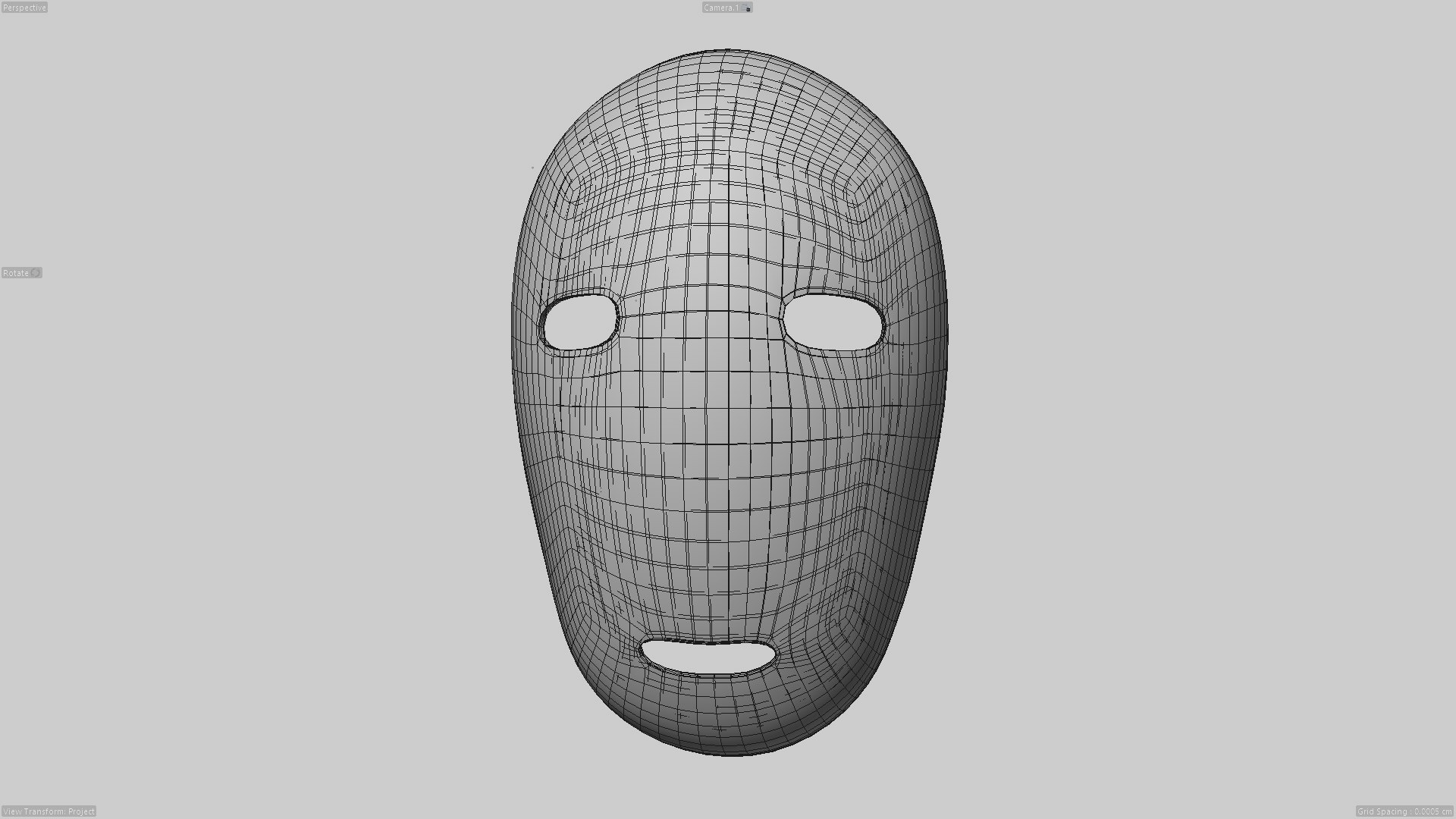 3D No Face Mask - TurboSquid 2208814