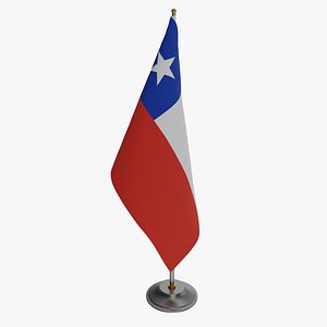 Table Flag Chile