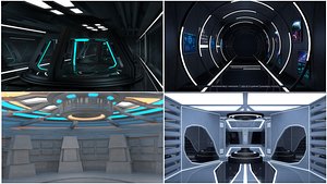 Sci Fi Rooms Sets model