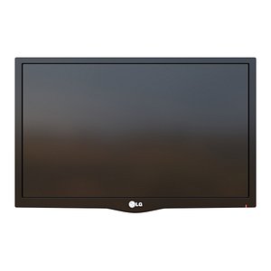 3D lg lcd television tv model