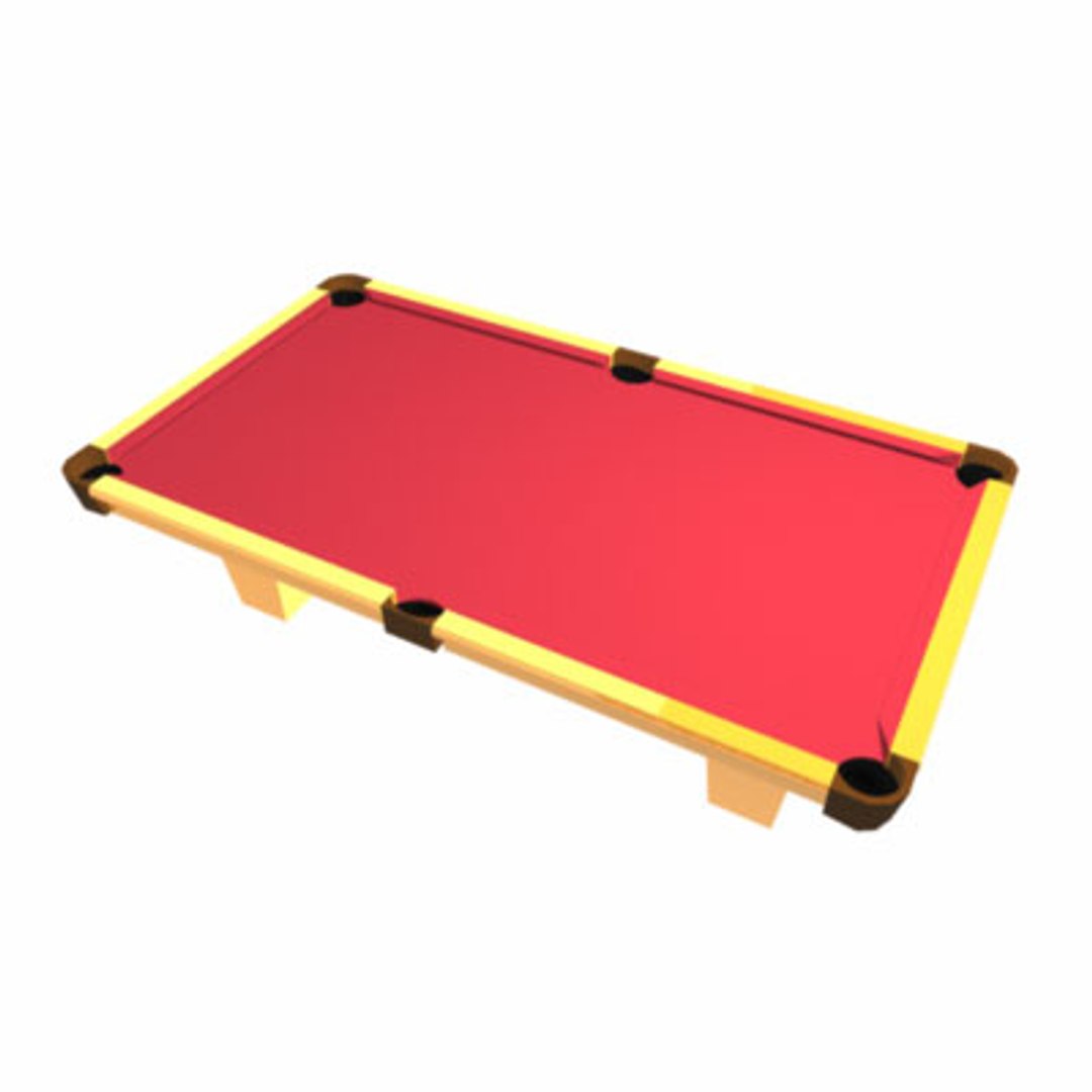 3d Pool Table