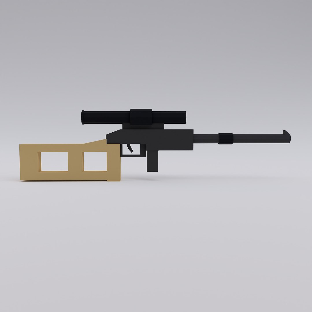 VSK 94 Sniper Rifle Gun 3D Model - TurboSquid 1991707