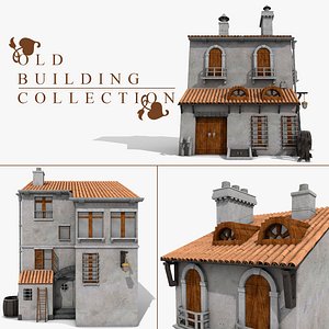 3D old house