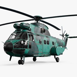 Military Transport Helicopter Simplified