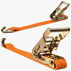 Tie Down Strap with Double J Hook