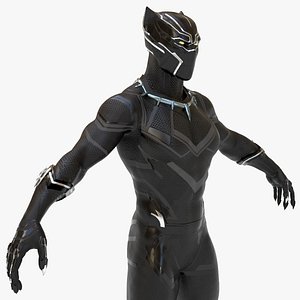 3D model black panther