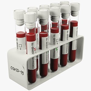 Coronavirus Test Tubes V3