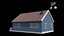 Nordic House - Blue - Small